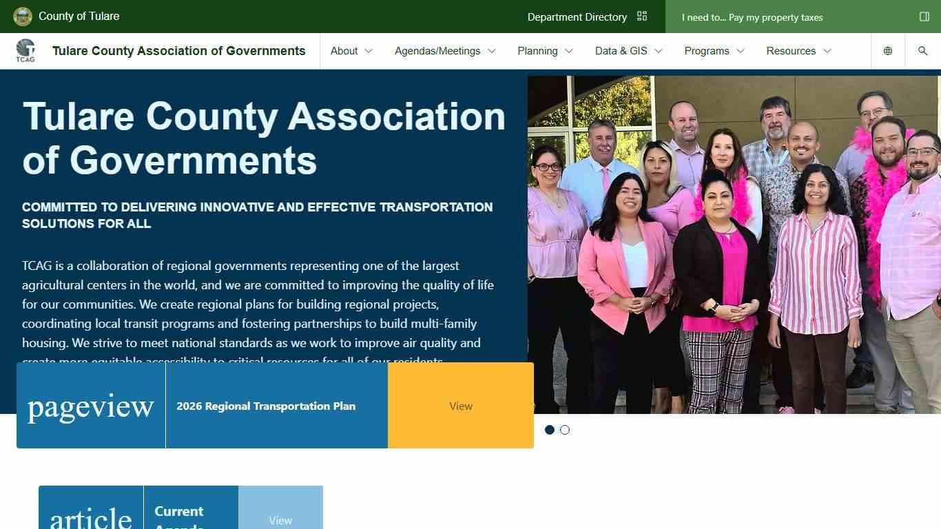 Tulare County Association of Governments | Tulare County Association of Governments
