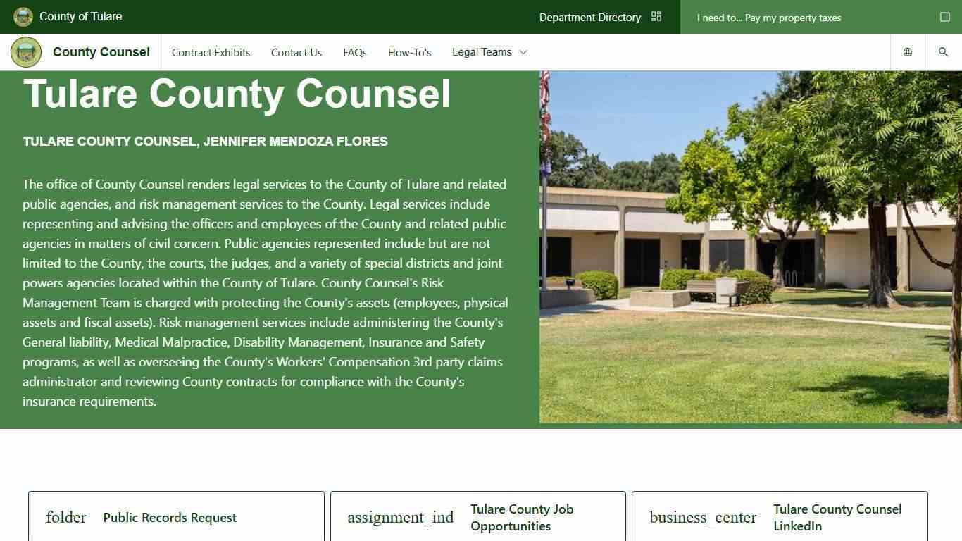 County Counsel | Tulare