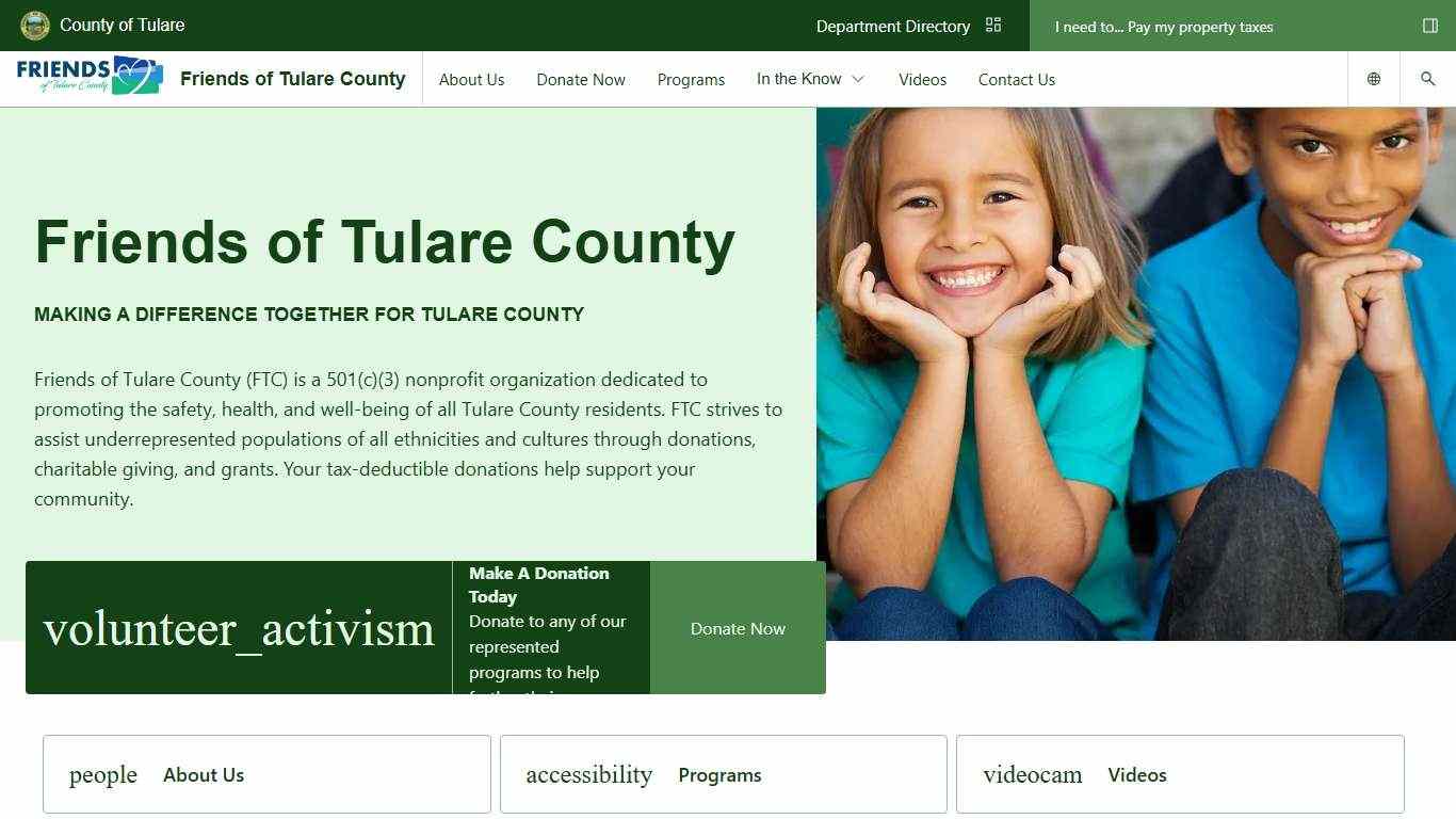 Friends of Tulare County | Friends of Tulare County